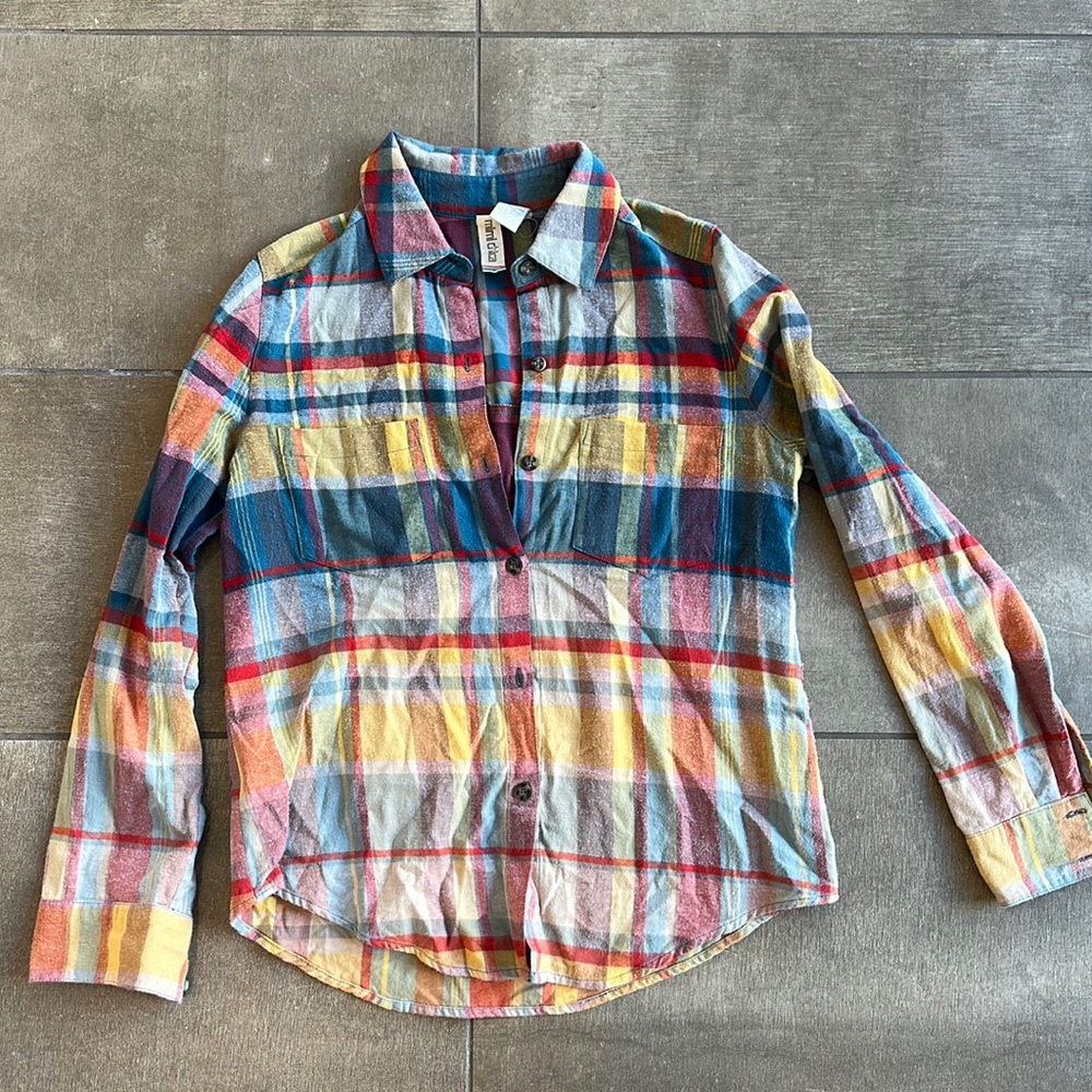 Mimi Chica Nordstrom fall flannel size medium